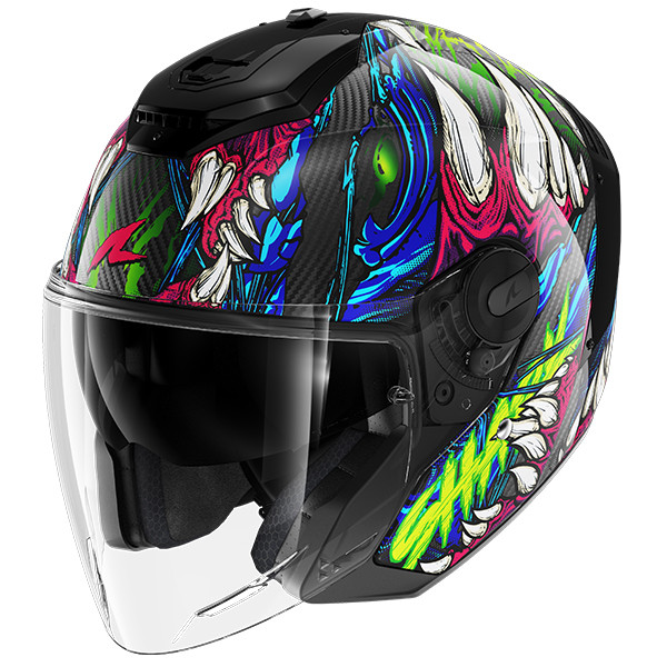 Shark Helmets Shark RS Jet Carbon Shaytan KGV